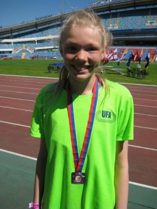 Sara Ragnhei�ur me� silfur � Gautaborgarleikunum