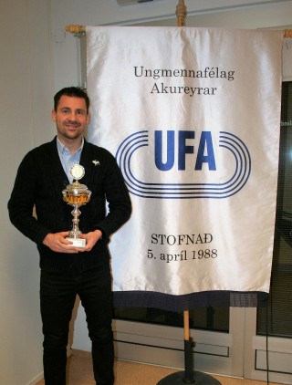 Ţorbergur Ingi Jónsson Íţróttamađur UFA 2015.