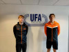 Gar�ar Atli og Tob�as � lei�inni til M�nak�